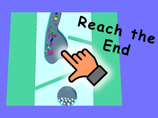 Fallende Bälle: Sandweg