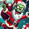 flappy zombie santa christmas game