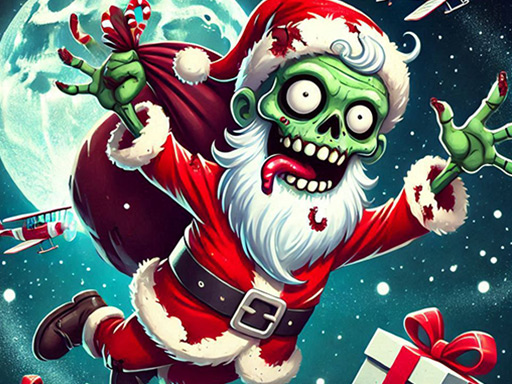 Flappy Zombie Santa Weihnachtsspiel