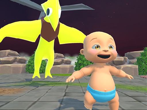 Gelbes Monster-Überlebendes verstecken