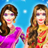 indian wedding dressup makeup