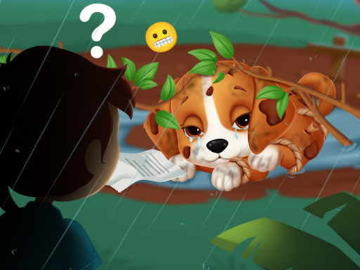 Rettung und Pflege verlorener Welpen