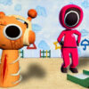 squid sprunki dance game