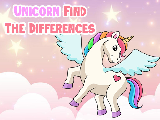 Einhorn Finde die Unterschiede